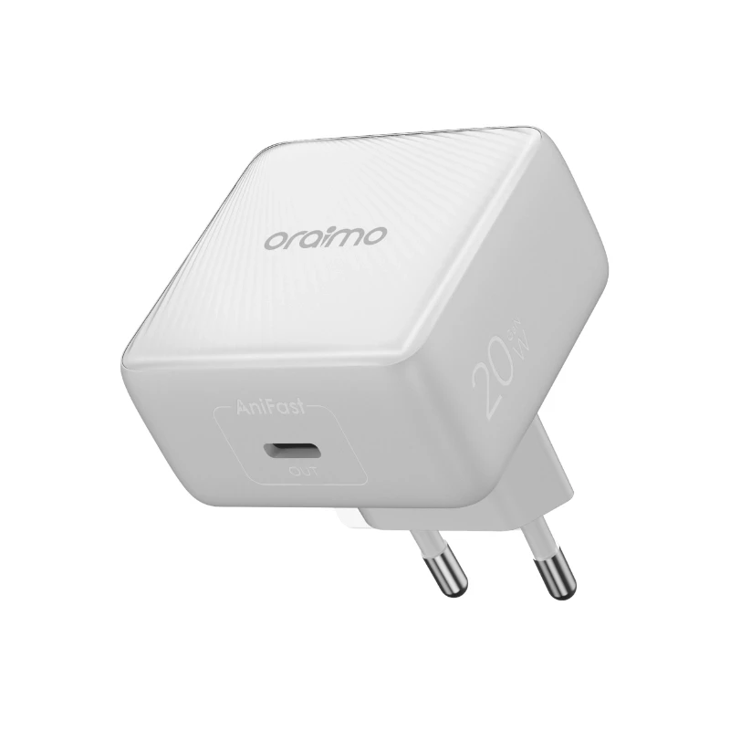 Oraimo ładowarka sieciowa 20 Chic Biała GaN 20W