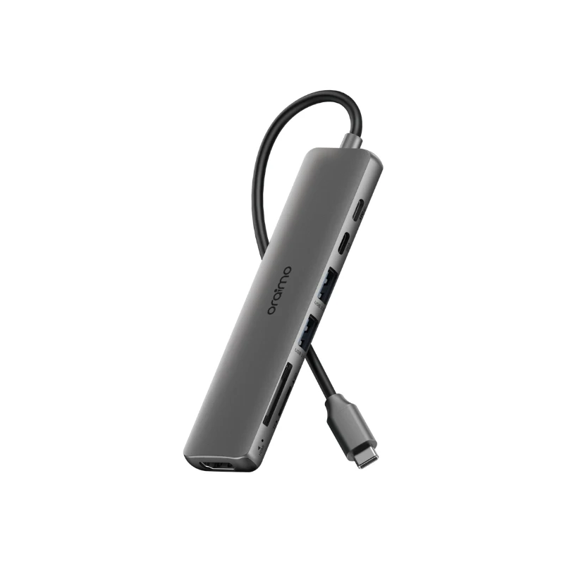 Oraimo PowerTrans Hub USB-C 7w1 z funkcją stacji dokującej