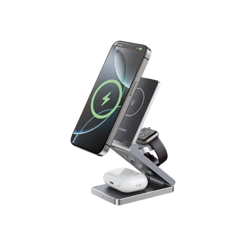 Ładowarka magnetyczna Vention 3 w 1 Stojak składany