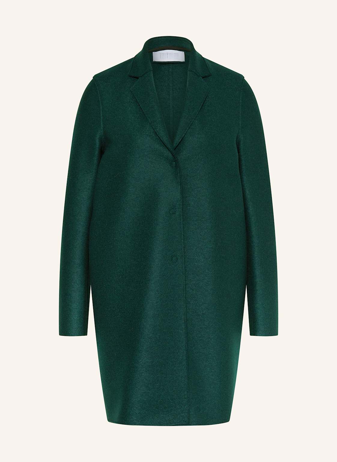 Harris Wharf London Płaszcz Wełniany gruen