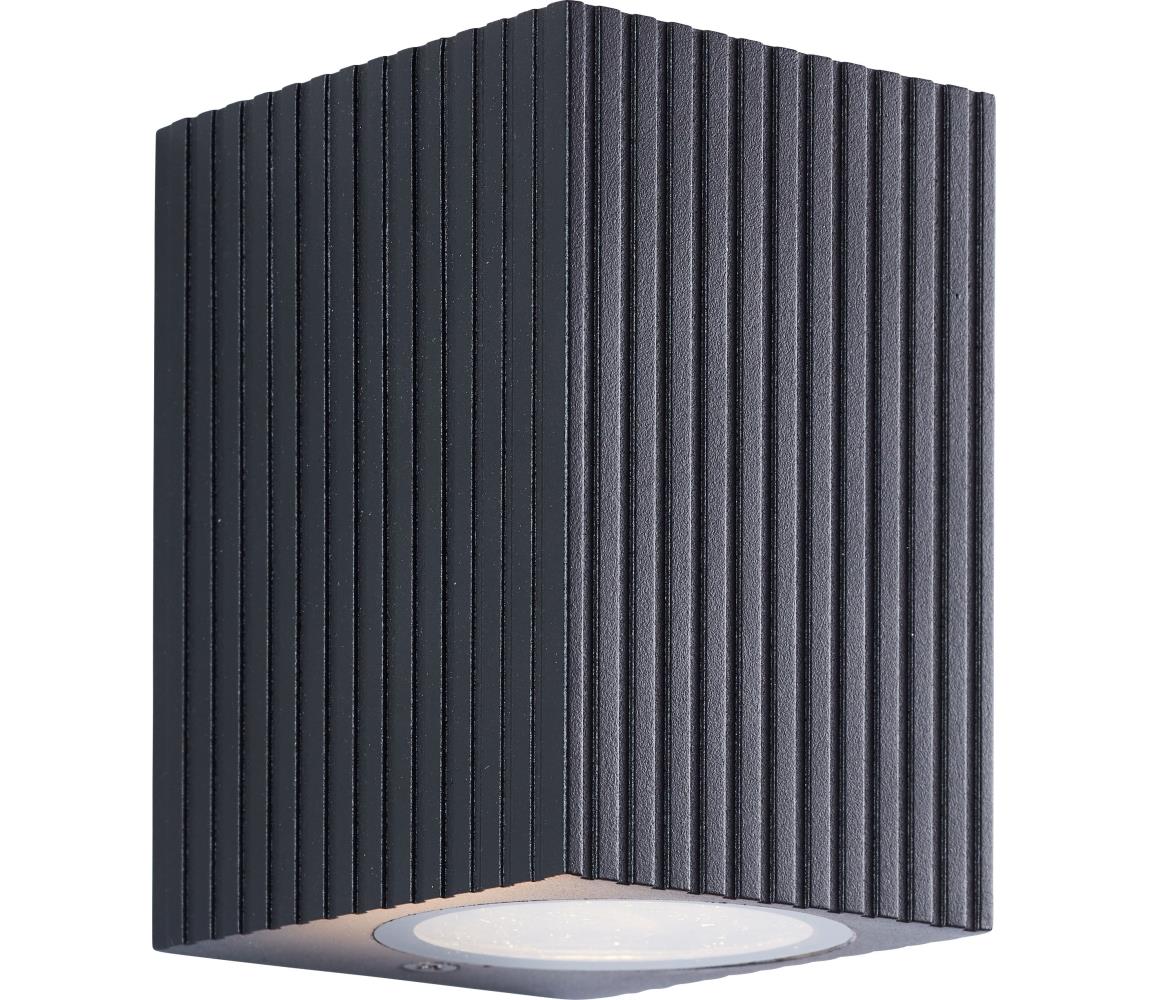 Brilliant - Kinkiet zewnętrzny JELANI 1xGU10/10W/230V IP44 czarny