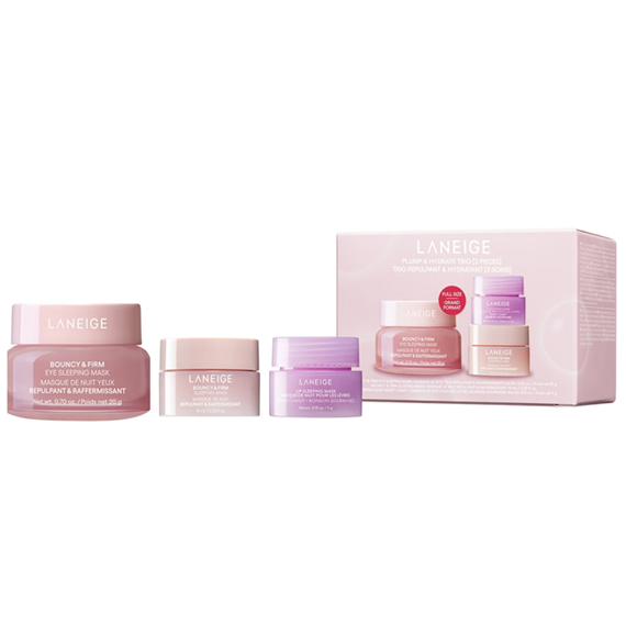LANEIGE Plump & Hydrate Trio Set 3 Pieces Kultowy zestaw do pielęgnacji