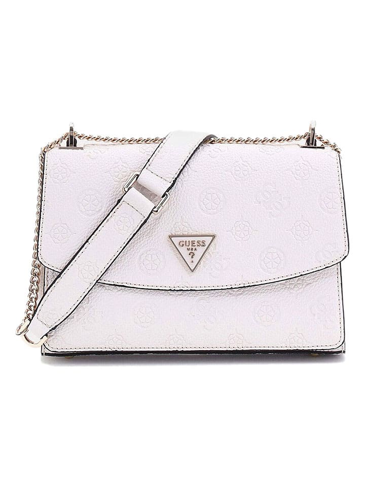 Guess Torebka w kolorze białym - 24 x 16 x 8 cm