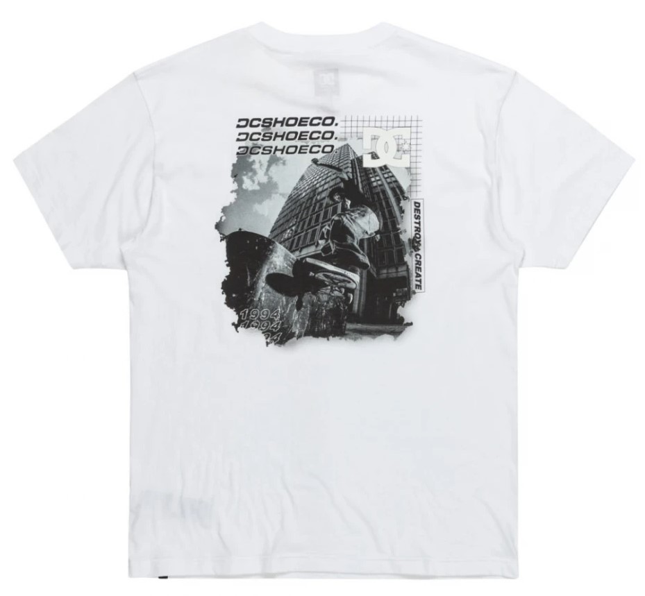 t-shirt DC WHEREABOUTS WHITE
