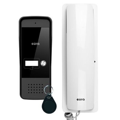 Eura-Tech Domofon EURA ADP-25A3 Biały