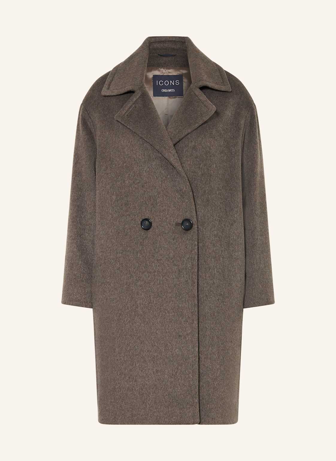 Icons Cinzia Rocca Płaszcz beige