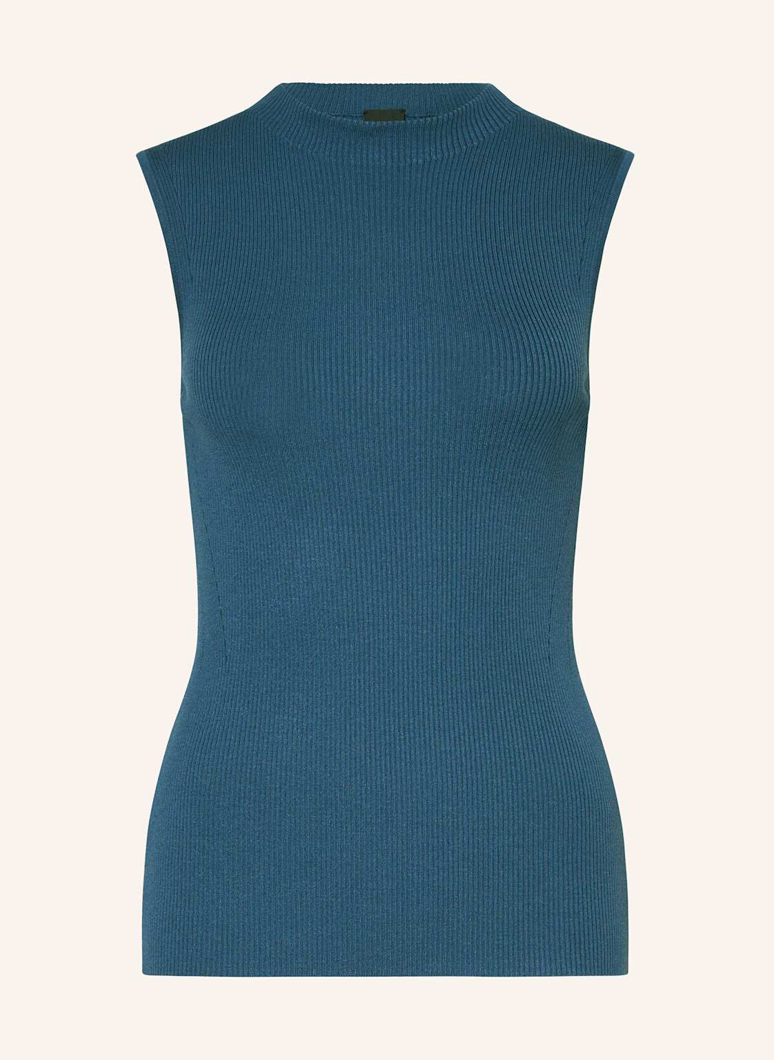 Boss Top Z Dzianiny Feskies blau