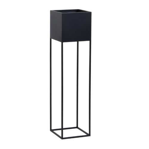 Osłonka doniczki Lizbona M Direct Home &Garden czarna 22x82 cm 1 szt.