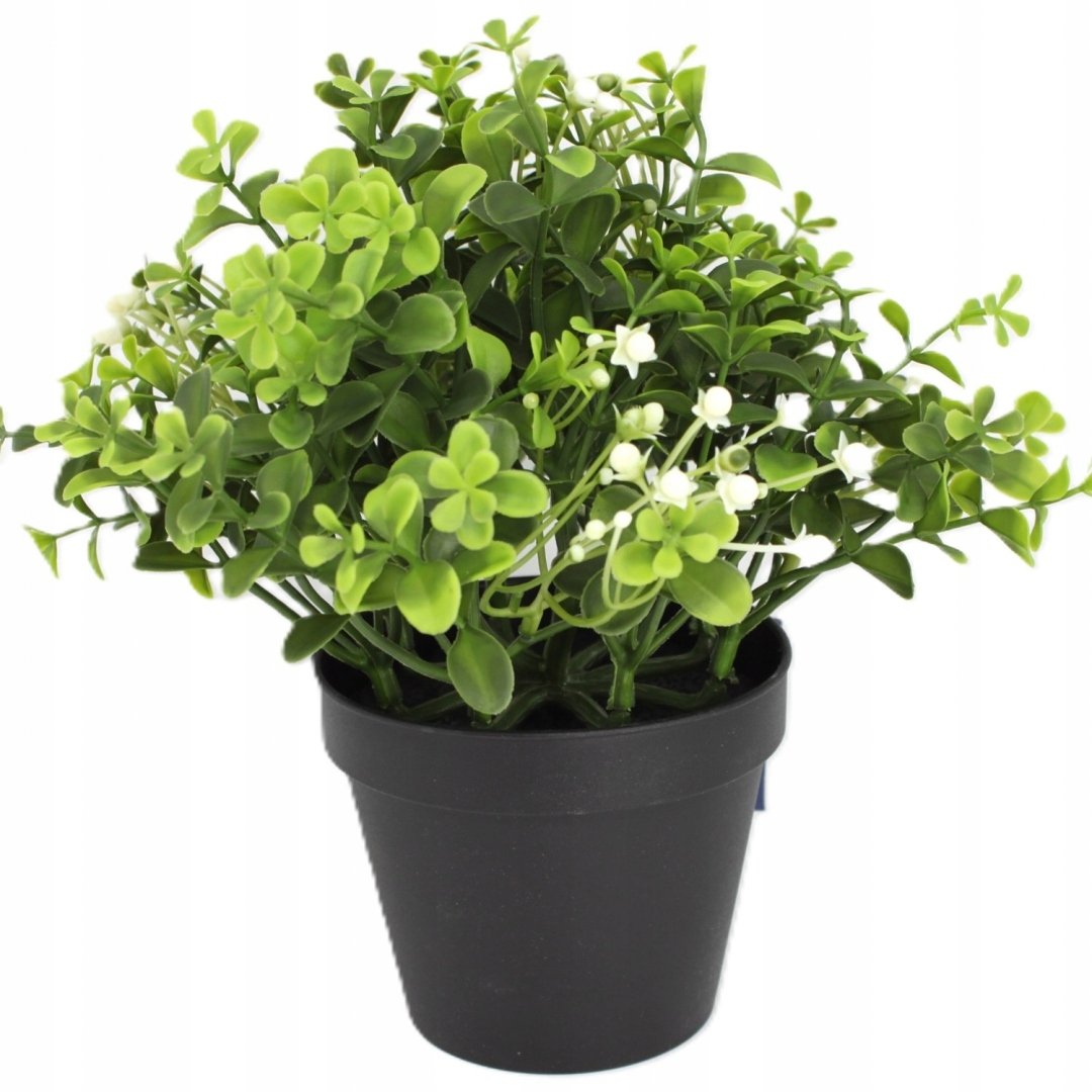 SZTUCZNA ROŚLINA W DONICZCE -DEKORACJA WNĘTRZ