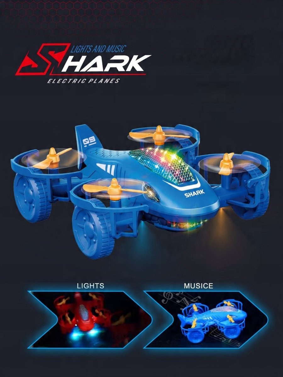 SAMOCHÓD Z MUZYKĄ I ŚWIATŁEM W KOLORZE NIEBIESKIM ZABAWKA DLA DZIECI PREZEN