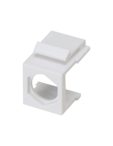 ALANTEC Adapter mocowania typu keystone pod złącze F, kolor biały