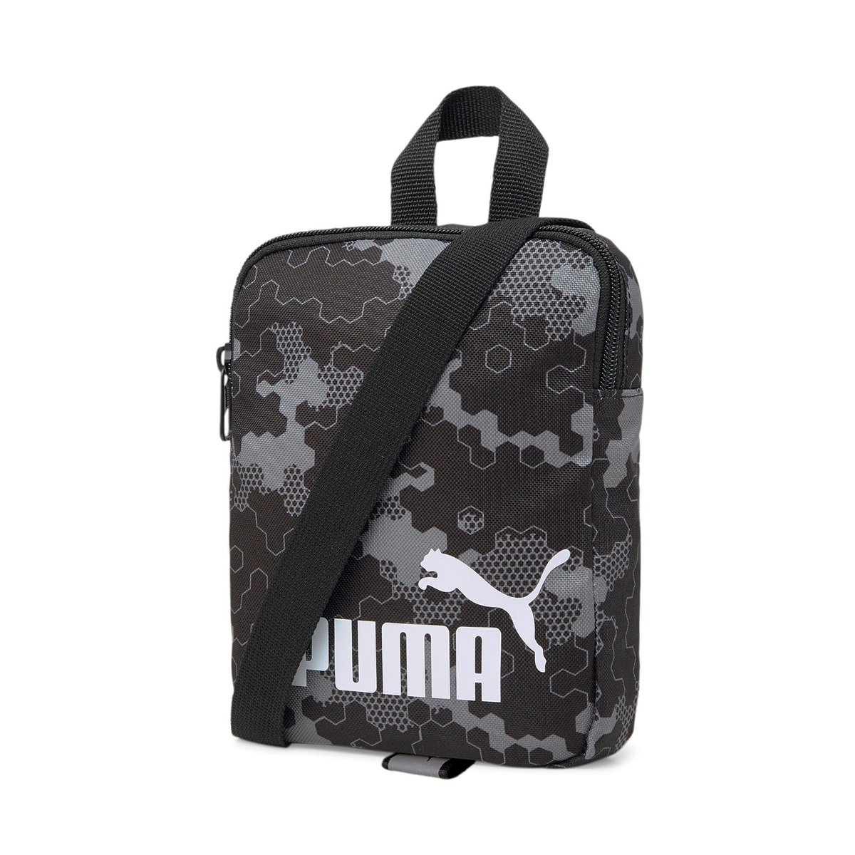 Saszetka unisex Puma PHASE AOP czarna 07954410