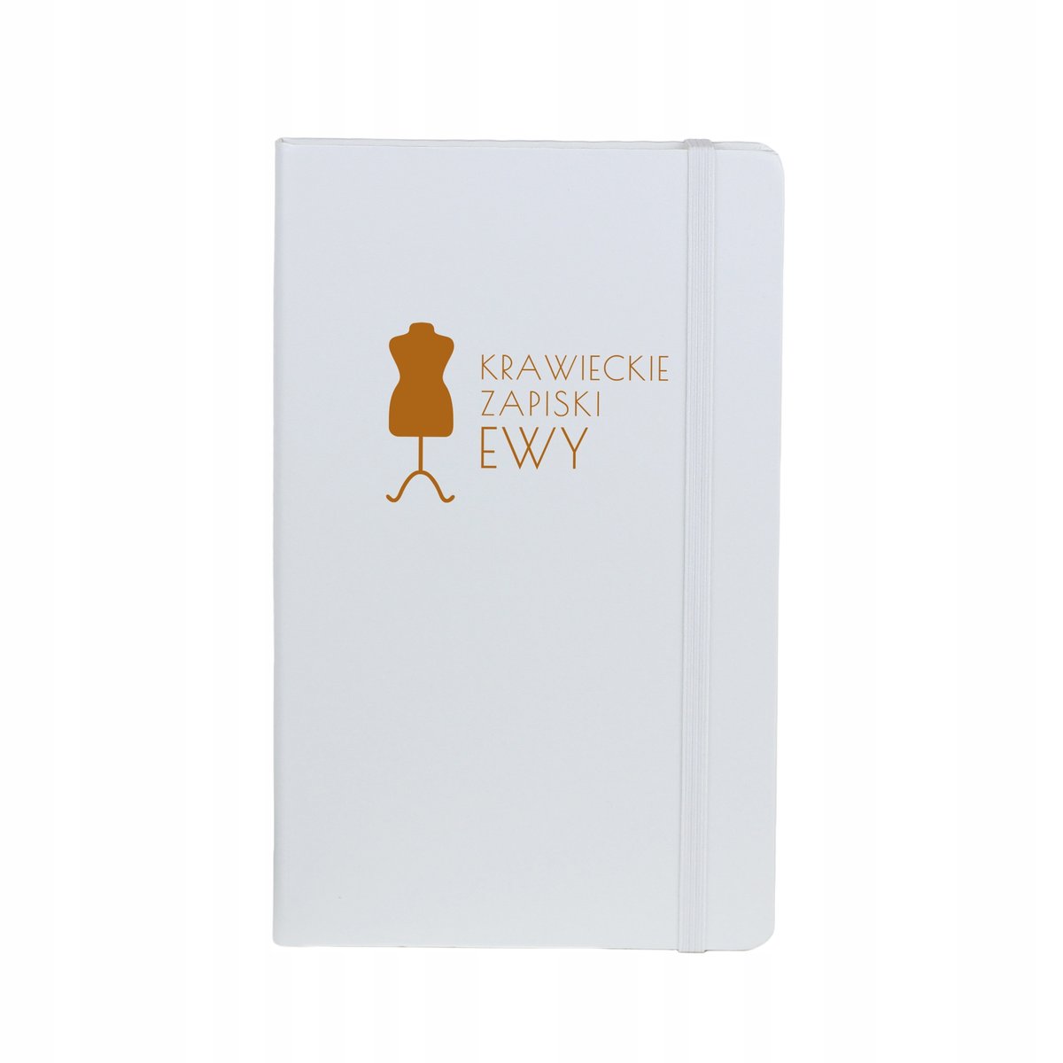 Notatnik Notes Zeszyt z imieniem dla krawcowej, Krawieckie zapiski manekin