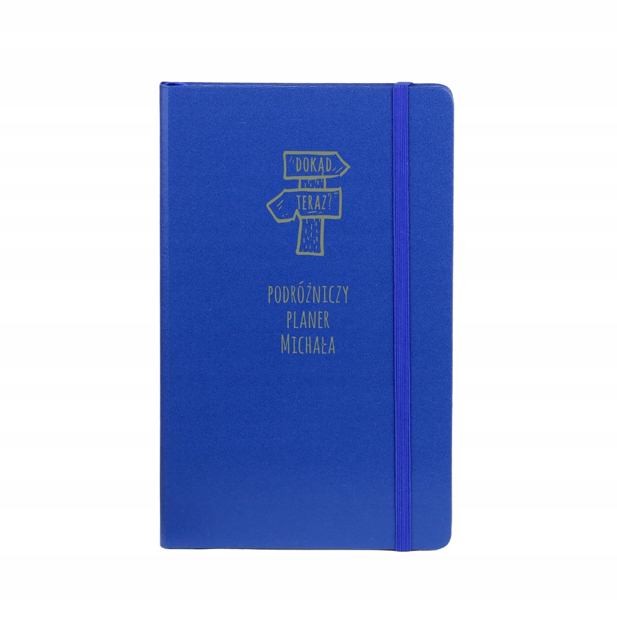 Notatnik Zeszyt Notes Organizer na wycieczki z imieniem Planer podróżniczy