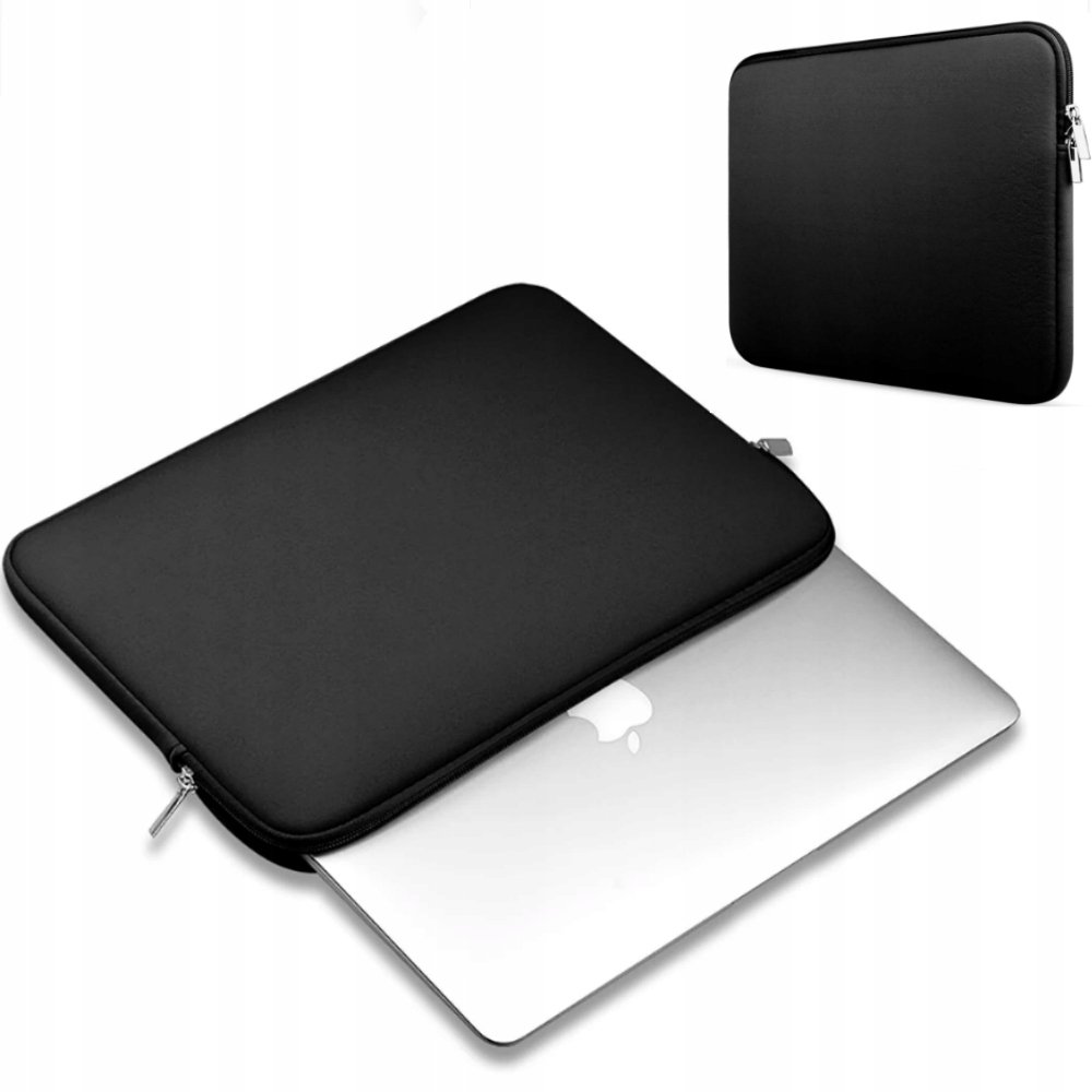 Etui na laptopa miękkie na suwak z gąbki do plecaka
