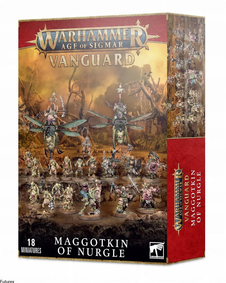 WARHAMMER AGE OF SIGMAR: SPEARHEAD MAGGOTKIN OF NURGLE