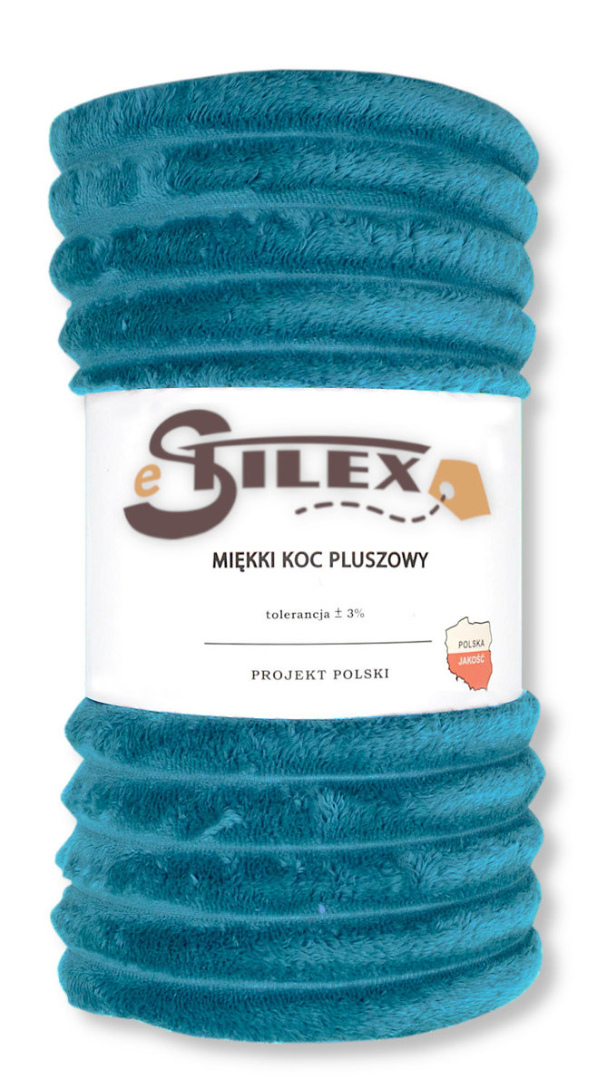 Miękki Koc Pluszowy 160X200 Pati Morski