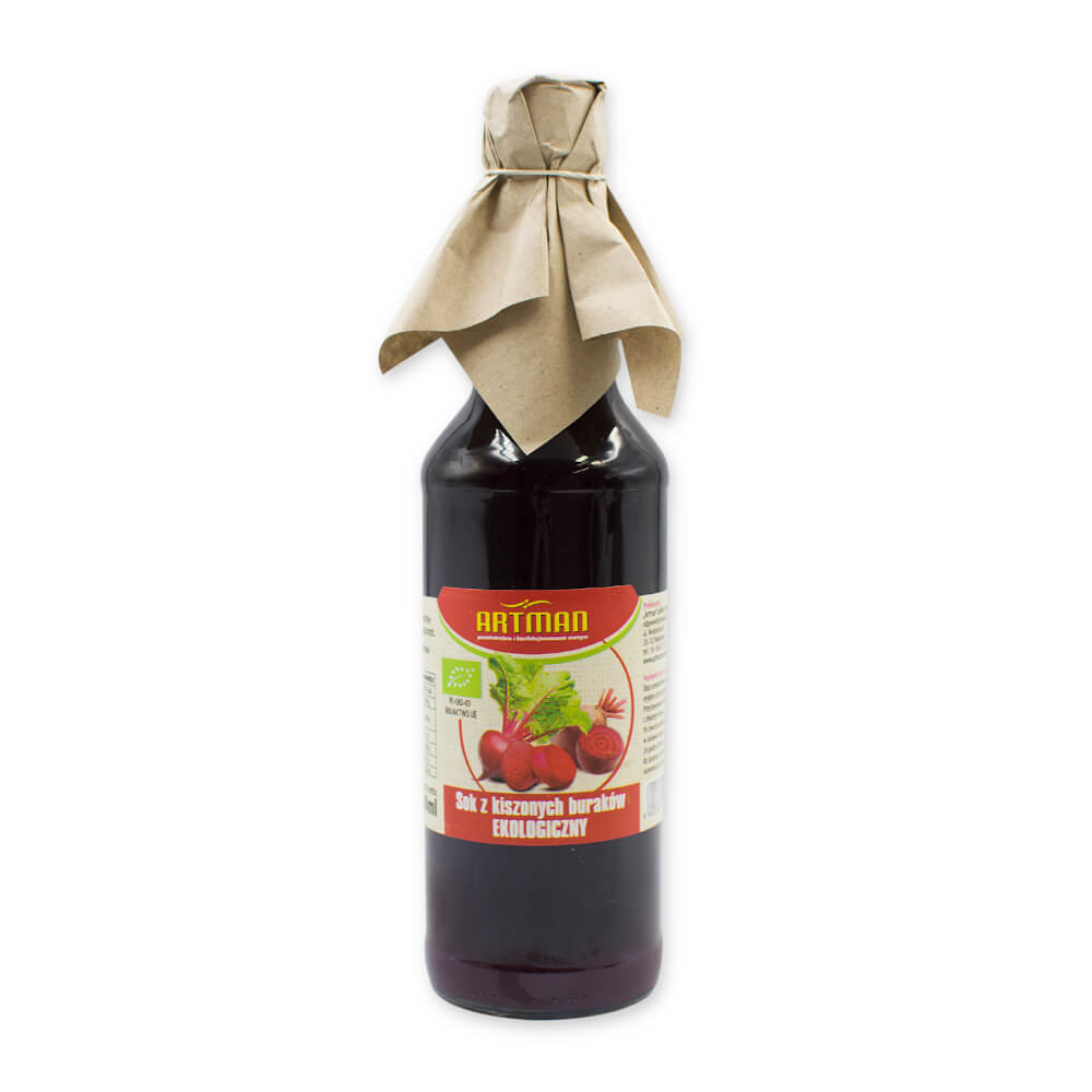 Naturalny EKO sok z kiszonego buraka buraków 500ml