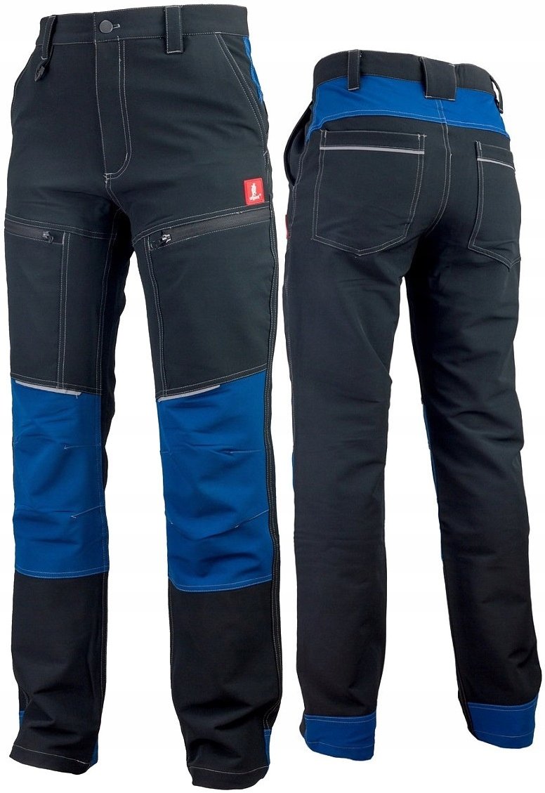 Spodnie robocze męskie SOFTSHELL ochronne Wodoodporne Elastyczne URGENT 46