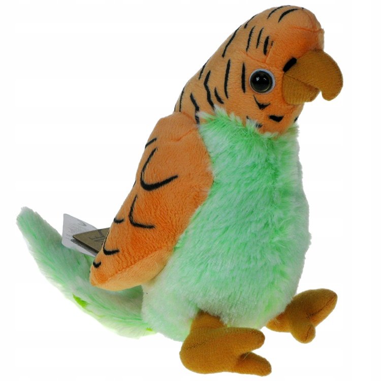 Puchate zwierzaki przytulaki: Maskotka Papużka falista (ziel-poma) (36063)