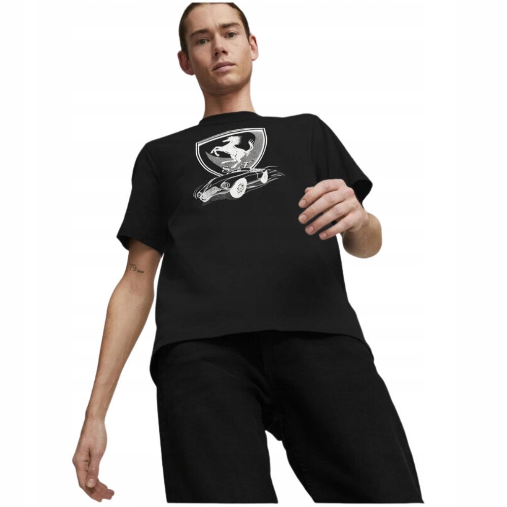 Puma Koszulka Ferrari Race Big Shield 53818401 R L