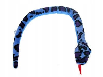 ZOO: maskotka WĄŻ niebiesko-fioletowy 94cm - 11605