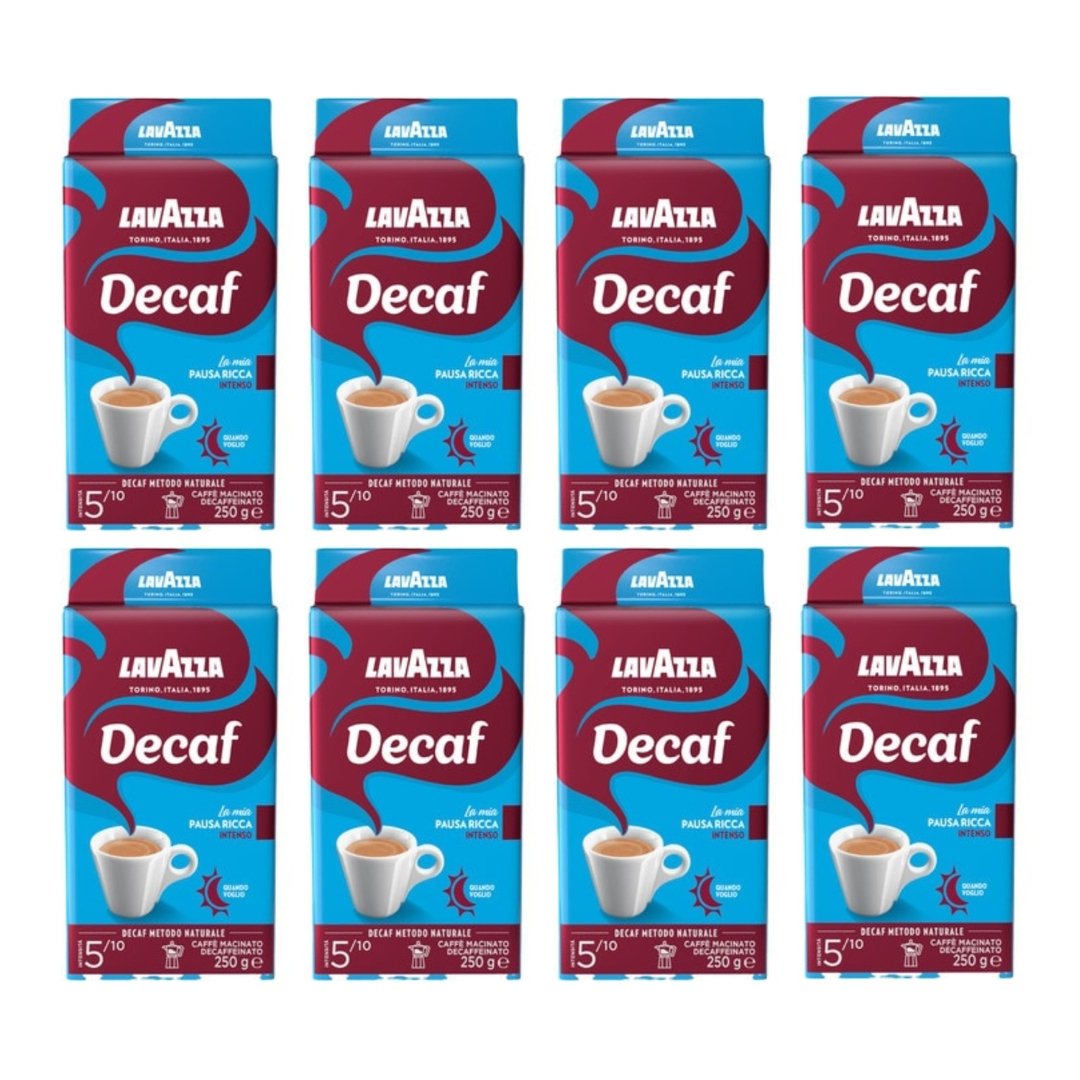 Kawa mielona DEK Intenso 8x250g - Lavazza
