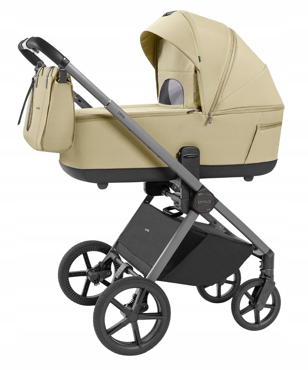 Wózek dla dziecka 3w1/4w1 CARRELLO Ultra CRL-6527 Soft Beige z fotelikiem A