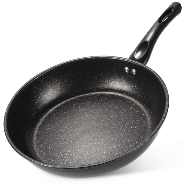 PATELNIA GRANITOWA 28cm GŁĘBOKA BASIC LINE BEZ INDUKCJI 199087