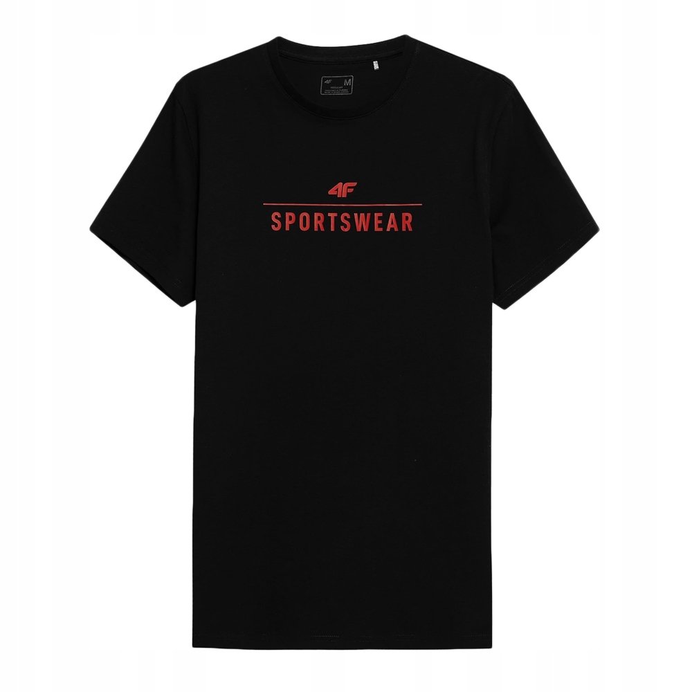4F T-Shirt Koszulka Męska Ttshm539 Czarna S