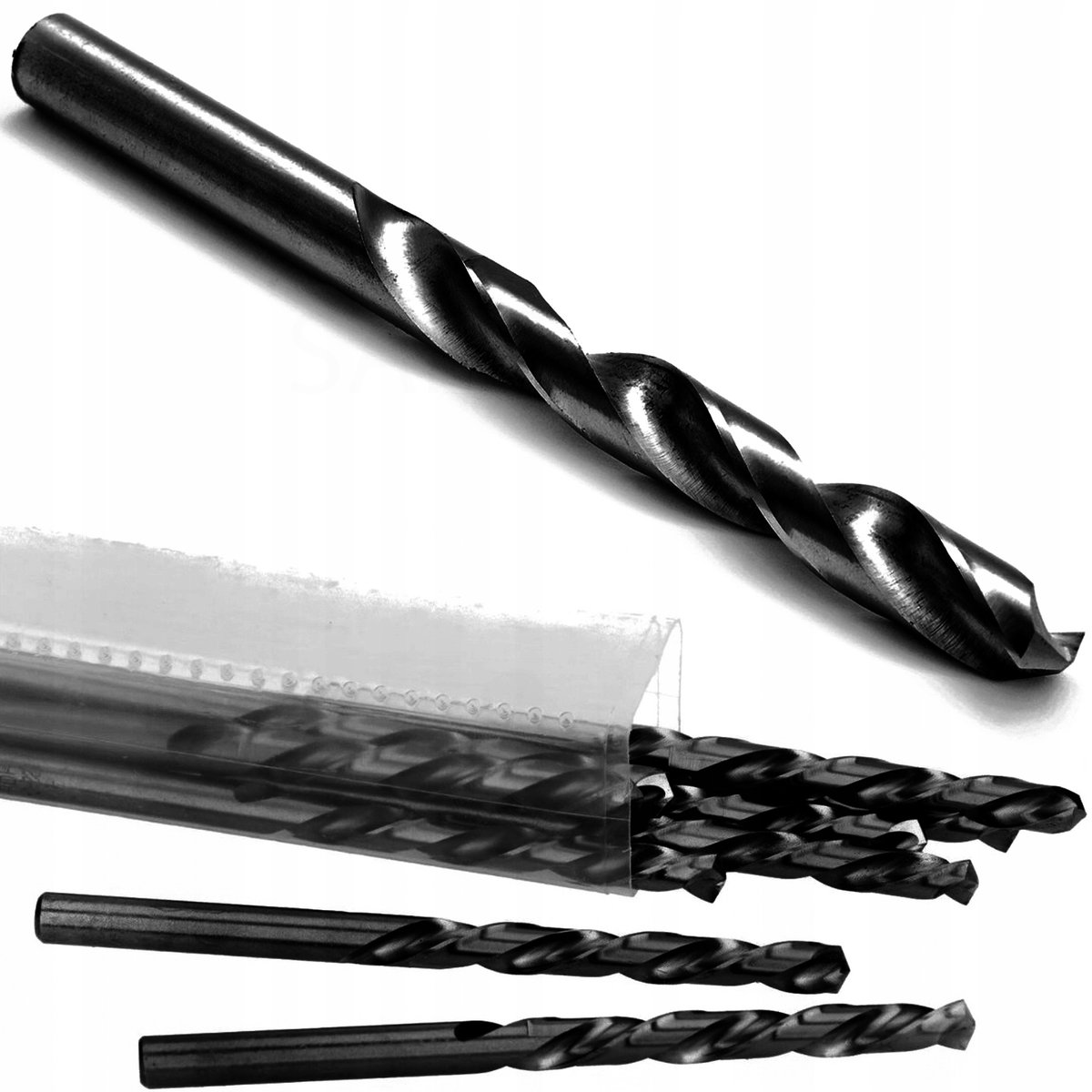 Wiertło Do Metalu Fi 7.0 Mm Czarne Hss Nwka 10 Szt