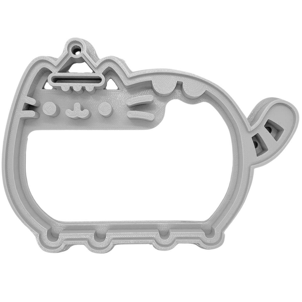 Foremka do Ciastek lub Ciastoliny w Kształcie Kota Emoji – GIGA Duża, 15 cm