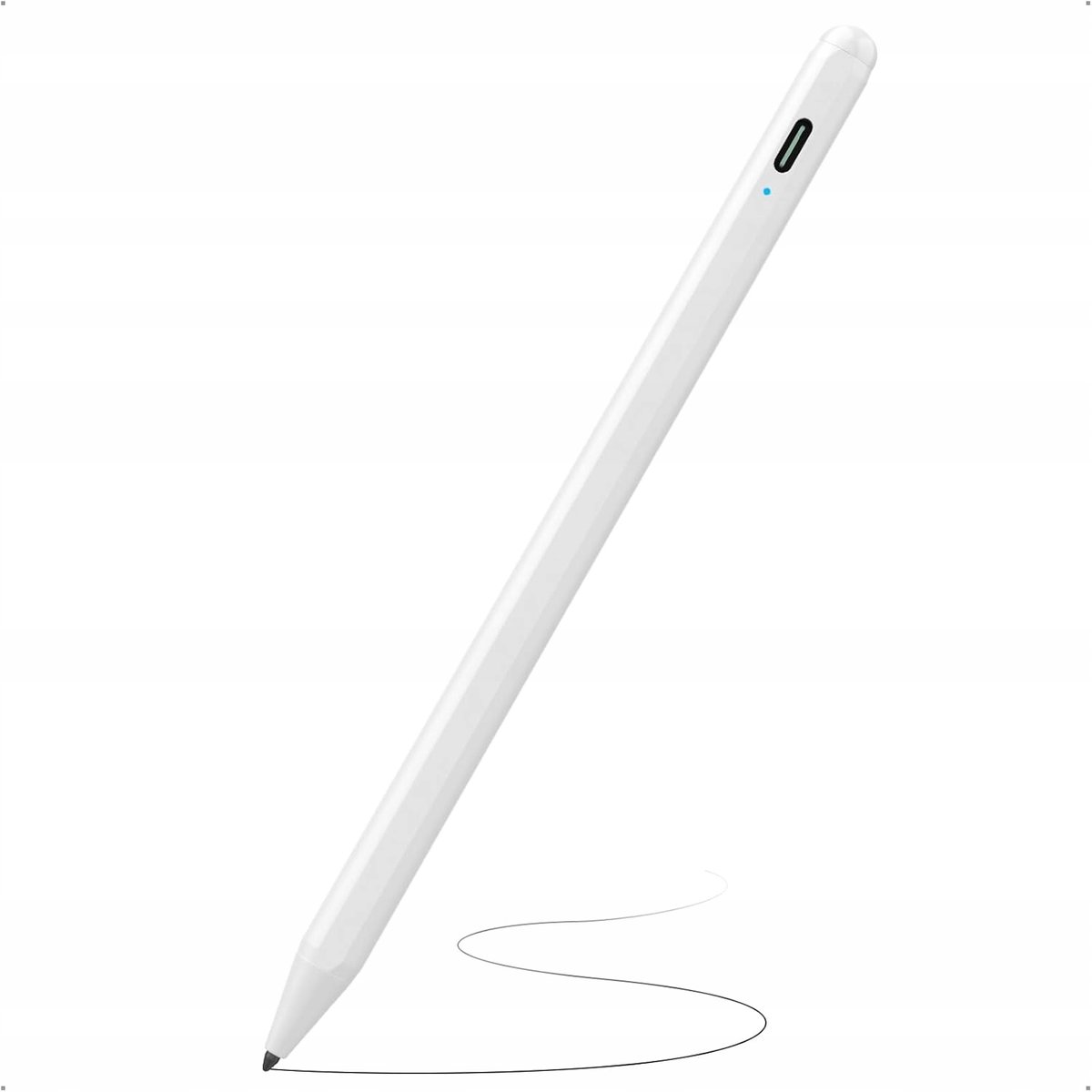 RYSIK ZYKPGB-1 DO TELEFONU TABLETU IPAD BIAŁY Z WYMIENNYMI KOŃCÓWKAMI