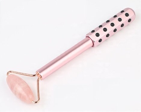 Dwustronny Masażer Do Twarzy Z Kwarcem I Germnaniu