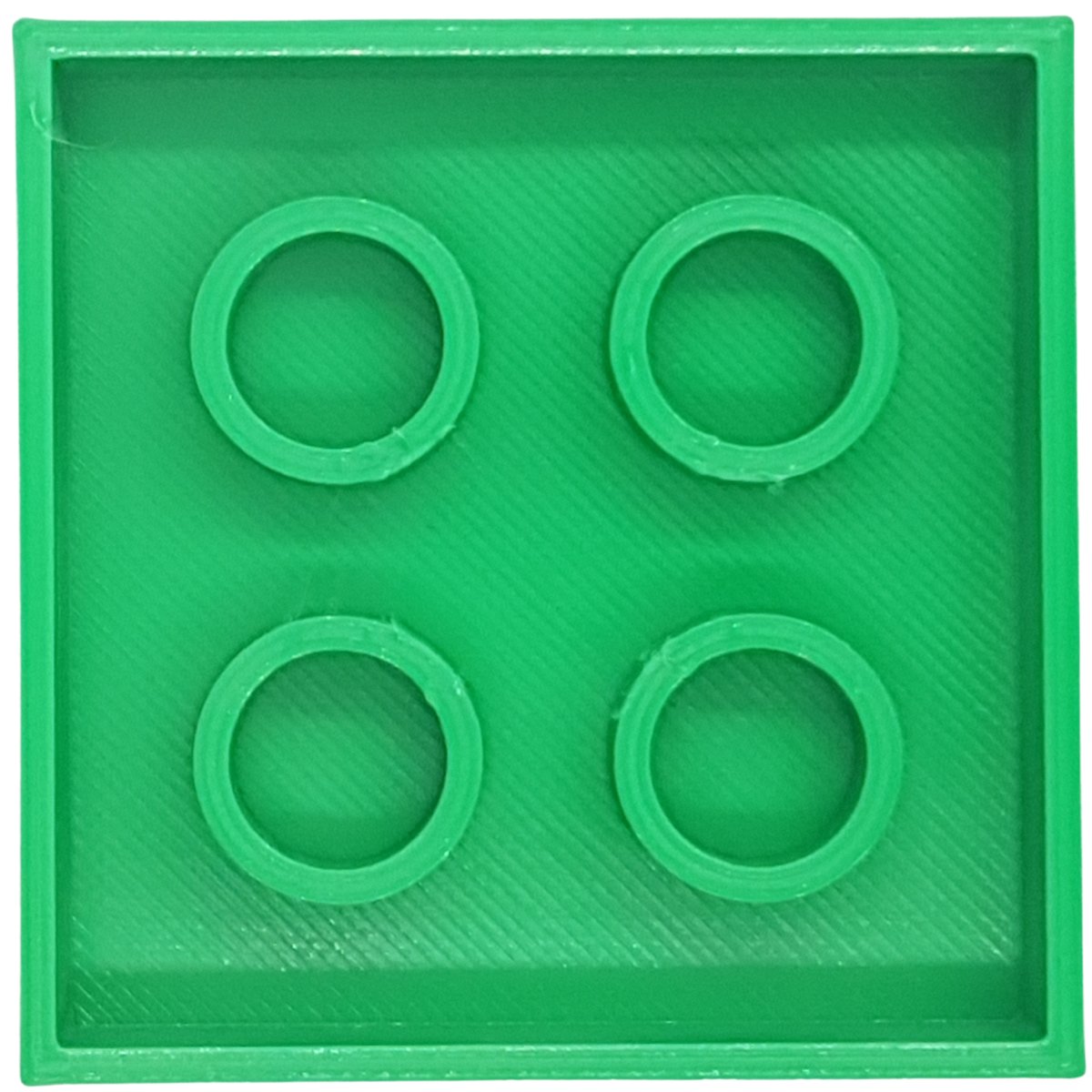 Foremka do Ciastek lub Ciastoliny w Kształcie Klocka Lego