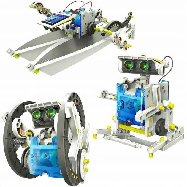 ZESTAW ROBOTÓW SŁONECZNYCH 13W1 ZABAWKA EDUKACYJNA EDUKACYJNY ROBOT SOLARNY