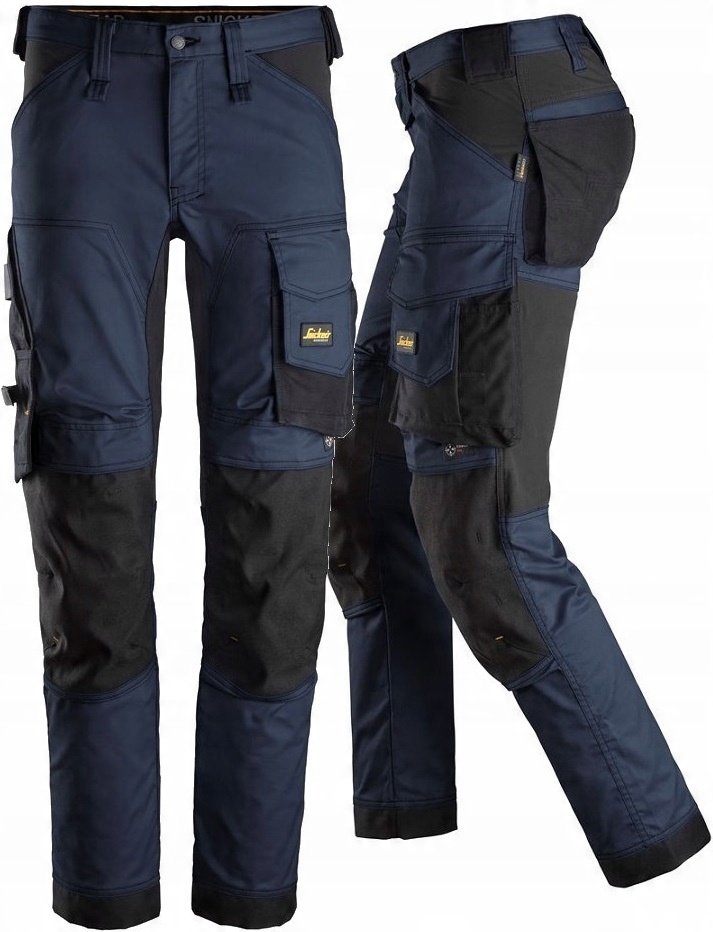 Spodnie robocze męskie SNICKERS PREMIUM Mocne Elastyczne Stretch CORDURA