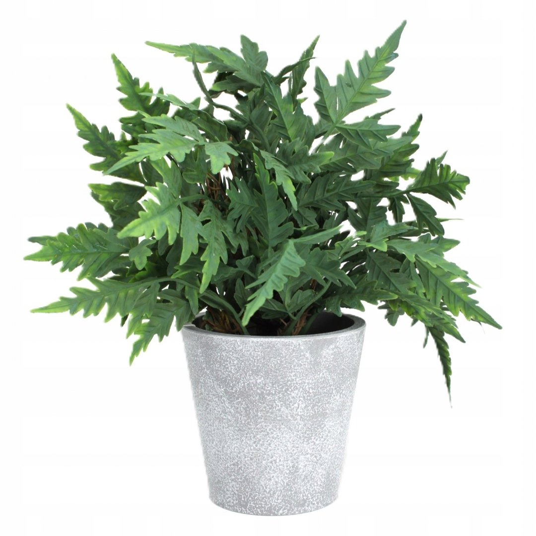 SZTUCZNA ROŚLINA PAPROTKA W DONICZCE -DEKORACJA WNĘTRZ