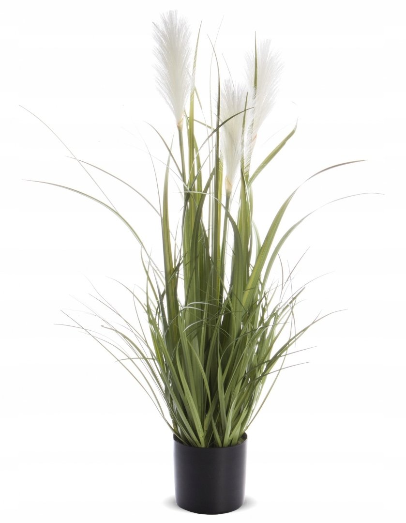 SZTUCZNA TRAWA PAMPASOWA W DONICZCE