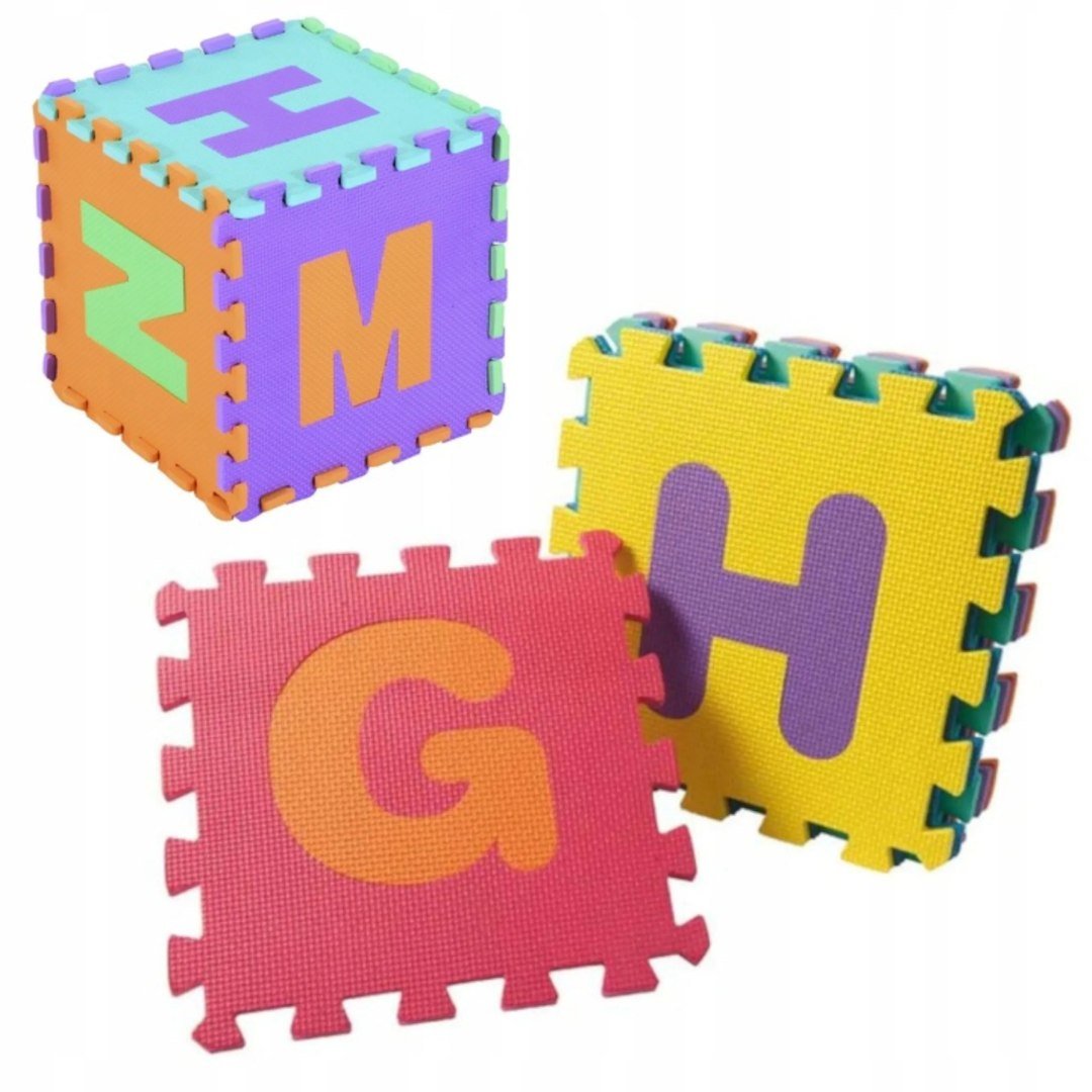 Puzzle Piankowe Mata Eva 10 Szt Litery Cb-101