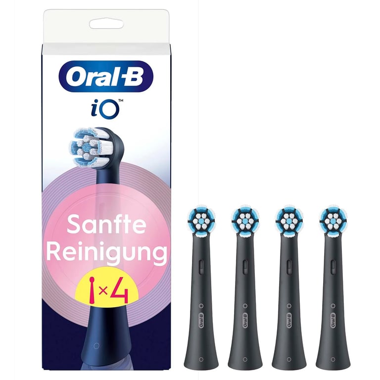 Oral-B 194631 koncówka do szczoteczki 4 szt. Czarny