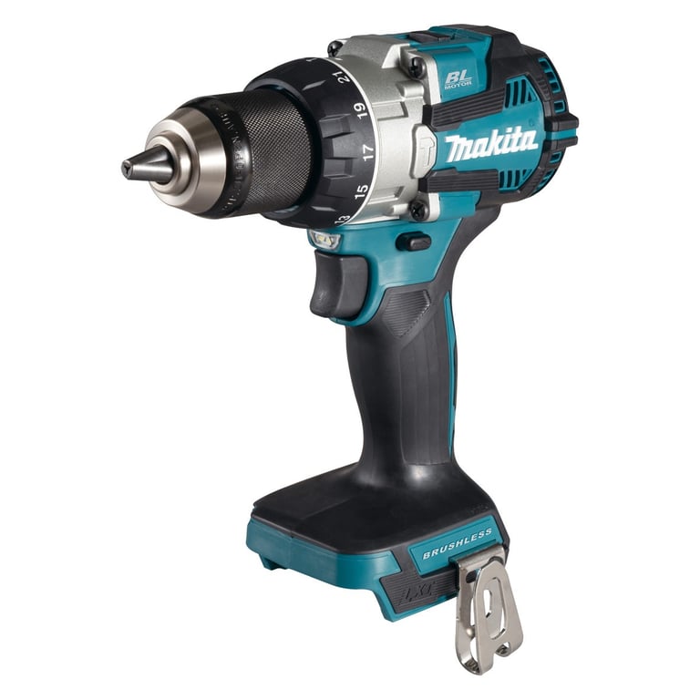 Makita Percussion Driver Drill LXT 1800 RPM Czarny, Niebieski