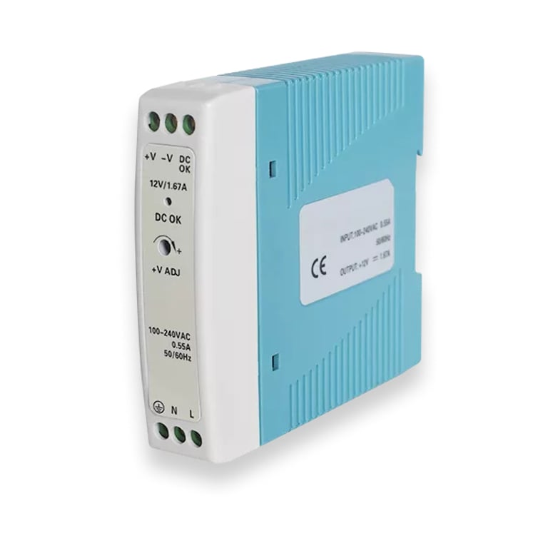 Teltonika PR3PDNP0 adapter zasilający/ inwentor Wewnętrzna 20 W Niebieski, Biały PR3PDNP0