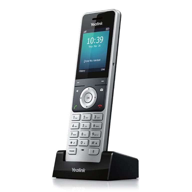 Yealink W56H Słuchawka telefoniczna DECT Nazwa i identyfikacja dzwoniącego Czarny