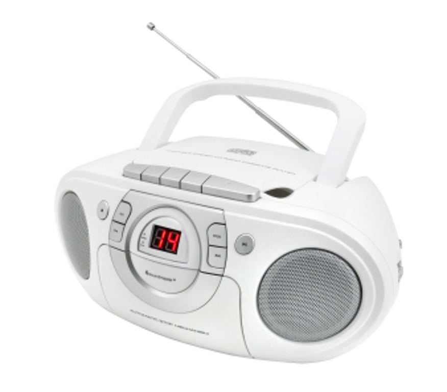 Soundmaster SCD5100WE przenośny system stereo Biały