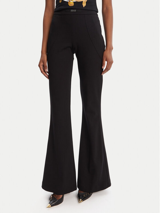 Versace Jeans Couture Spodnie materiałowe 79HAA105 J0092 Czarny Slim Fit