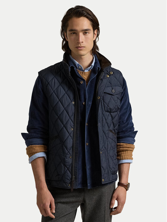 Polo Ralph Lauren Kamizelka 710940375001 Granatowy Regular Fit