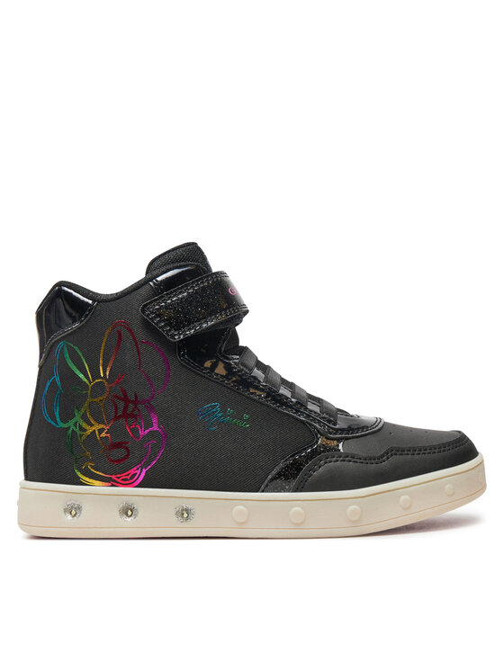 Geox Sneakersy Skylin Girl J468WE 011KN C9999 S Czarny
