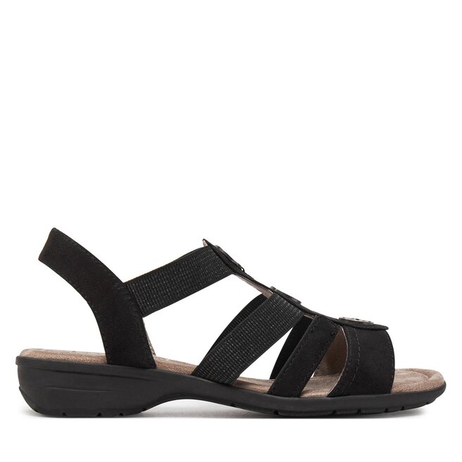 Sandały Jana 8-28165-42 Czarny