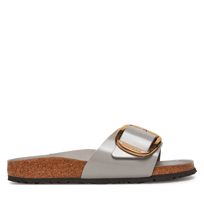 Klapki Birkenstock Madrid Big Buckle Hex 1029534 Szary